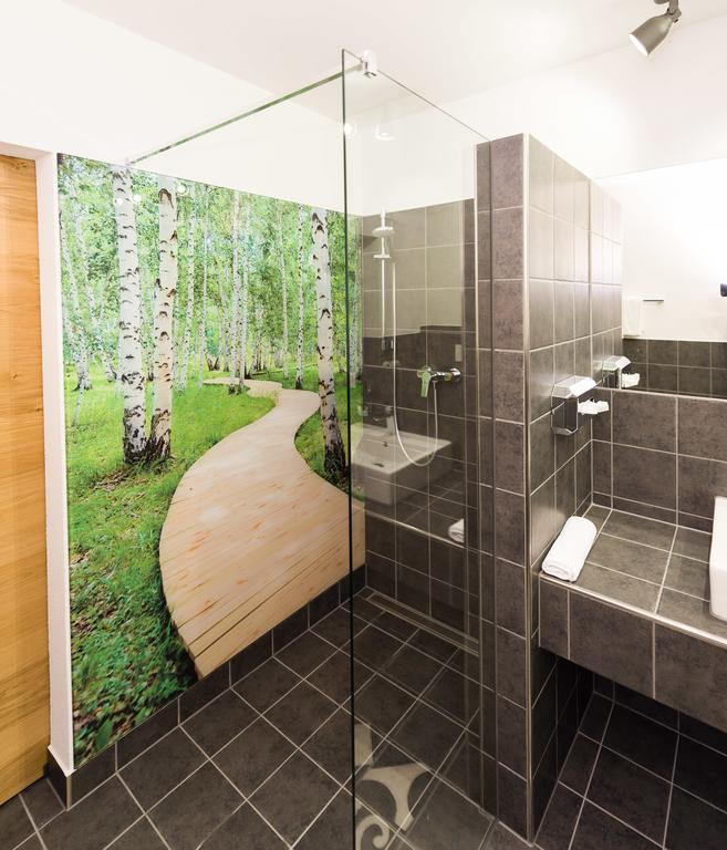 Hotel Rhoenhof Hunfeld Bagian luar foto