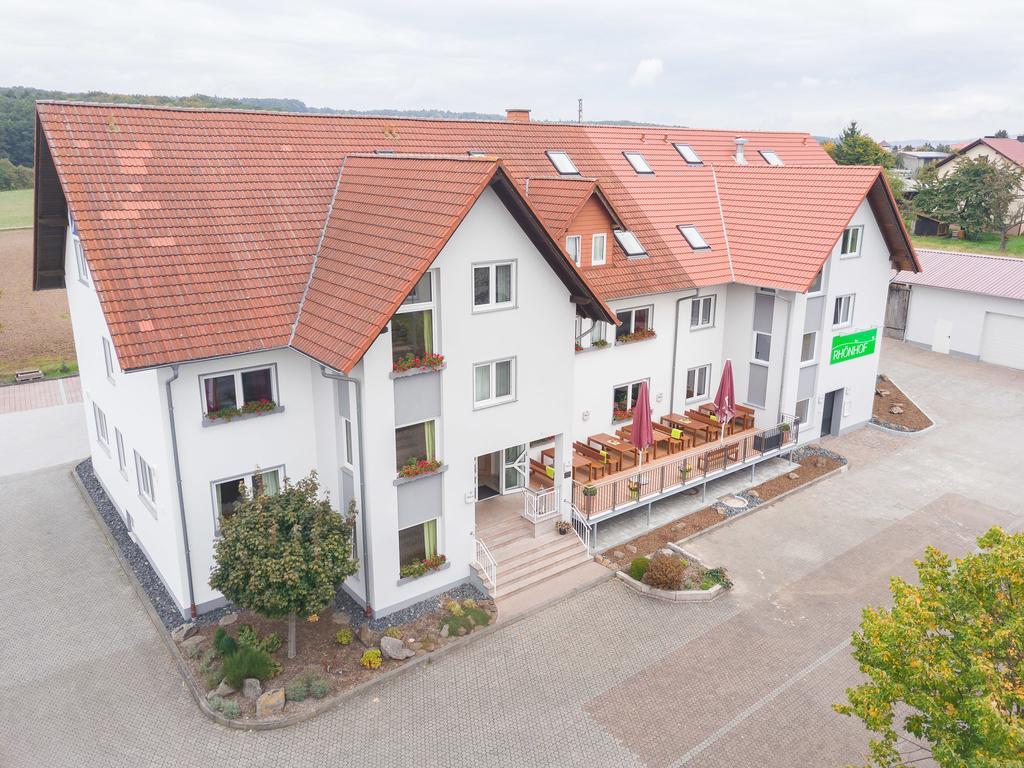Hotel Rhoenhof Hunfeld Bagian luar foto