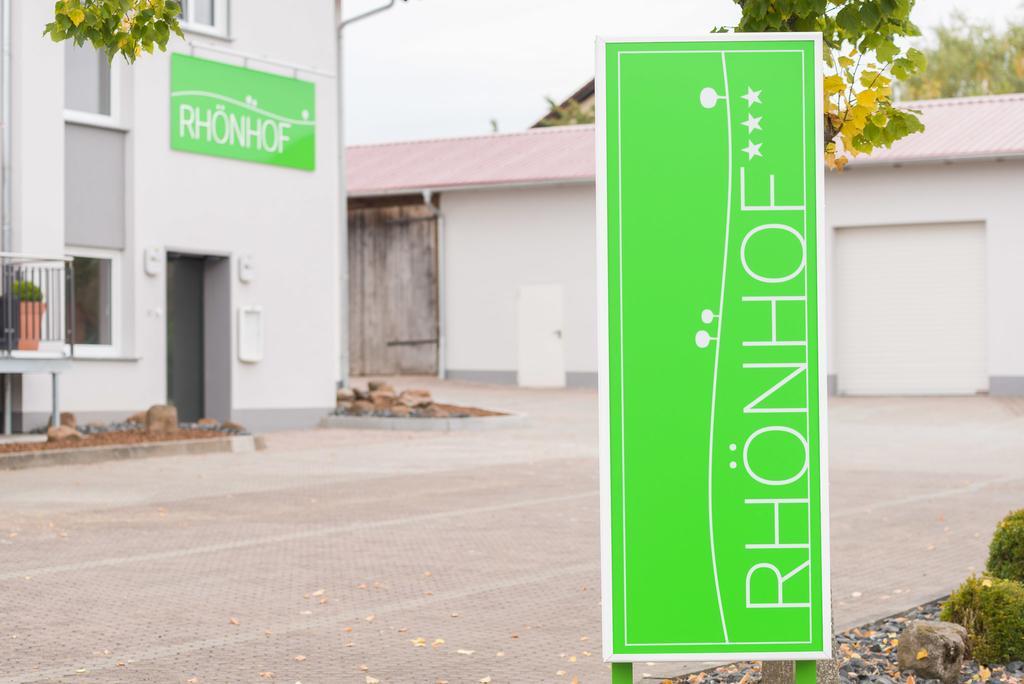 Hotel Rhoenhof Hunfeld Bagian luar foto