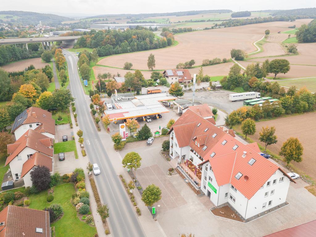 Hotel Rhoenhof Hunfeld Bagian luar foto