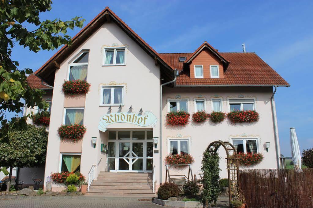 Hotel Rhoenhof Hunfeld Bagian luar foto